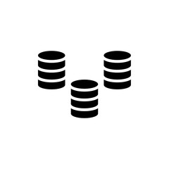 Data icon, logo, shape, symbol, arts, design, icon, bussiness