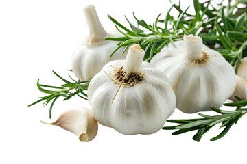 Aromatic Garlic Blend on Transparent Background, PNG