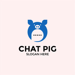 chat pig logo