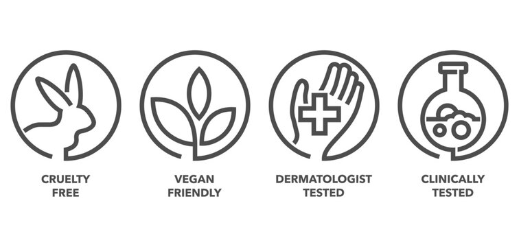 General Icons set in bold line for labeling