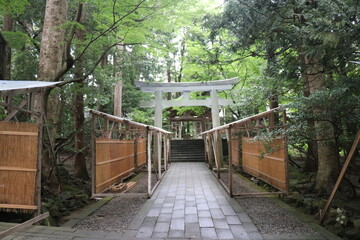 越後国一宮　彌彦神社 新潟県西蒲原郡弥彦村弥彦 © おたどん