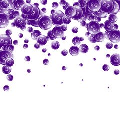 Vitamin D3 round capsules.