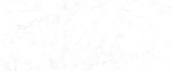 Vector white old concrete wall surface texture, rough grain grungy plaster.