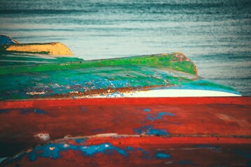 boat on the beach