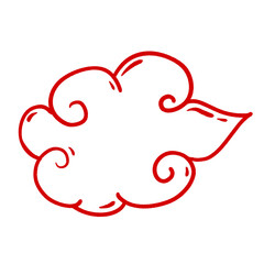 Chinese Cloud Illustration