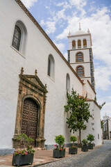Fototapeta na wymiar Santa Ana Church, Garachico, Tenerife