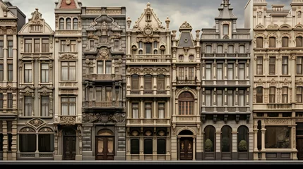 Fototapeten traditional building facades © PikePicture