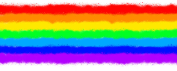 Rainbow Graffiti, Hand drawing Rainbow colours, spray paint illustration, tileable, seamless pattern