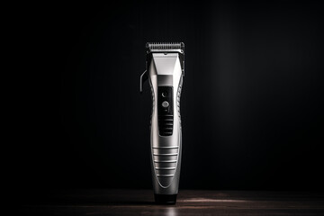Hair trimmer isolated on black