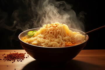 noodles in a bowl 