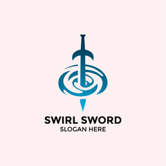 swirl sword logo