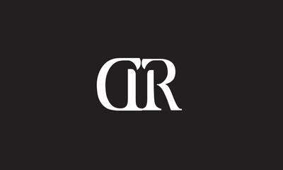 DR, RD, R, D Abstract Letters Logo Monogram