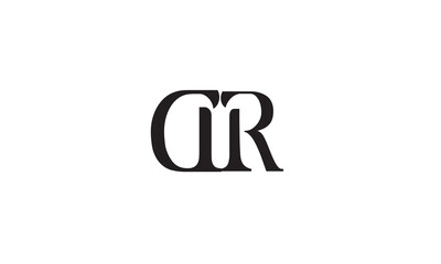 DR, RD, R, D Abstract Letters Logo Monogram