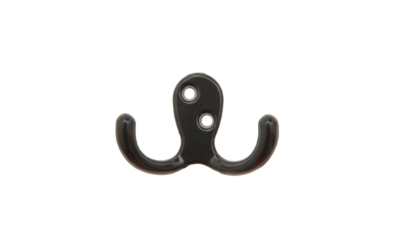 Towel hanger isolated on white transparent, PNG