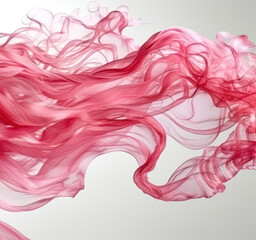 Obraz premium abstract background,hair smooth pink wave and shiny 