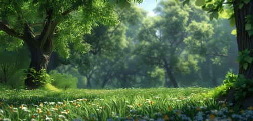 HD capture reveals the vibrant greenery of spring, with lush foliage creating a beautiful backdrop.
