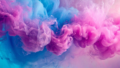 Fototapeta premium light, smoke, design, clouds, colours, colorfull, background, art, fog, color, blue, texture, mist, flow, smooth, smoking, pattern, pink, magenta, purple, violet