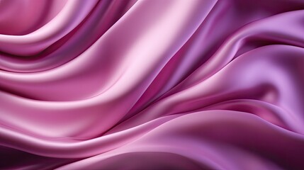 Obraz premium white silk fabric waves background