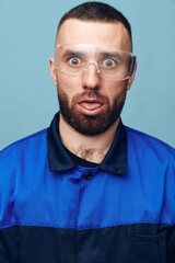 Portrait man background face guy isolated man person expression background attractive adult