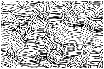 Hand drawn water texture engraved. Ink pattern vector illustration.