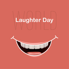 World Laughter Day vector design