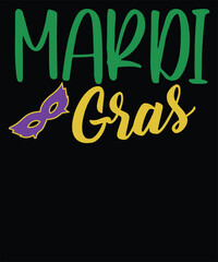 MARDI GRAS t shirt design
