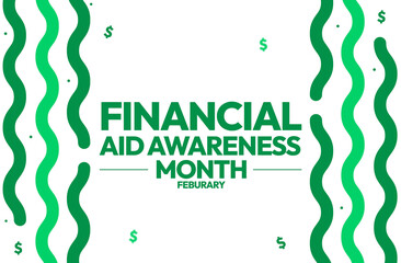 February is Financial Aid Awareness Month Wallpaper