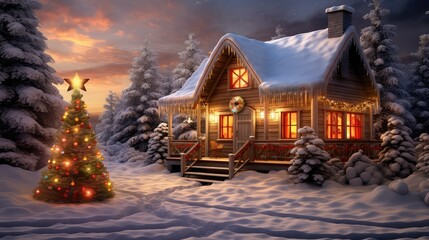 joyful holiday wonderland