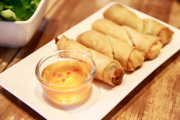 Crispy Golden Spring Rolls: A Delectable Asian Delight