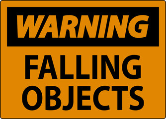 Warning Sign, Falling Objects