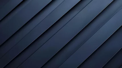 Fotobehang Navy Blue color with templates metal texture soft lines tech gradient abstract diagonal background © Swaroop