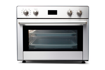 electric oven and stove isolated on transparent background, png file