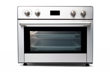 electric oven and stove isolated on transparent background, png file
