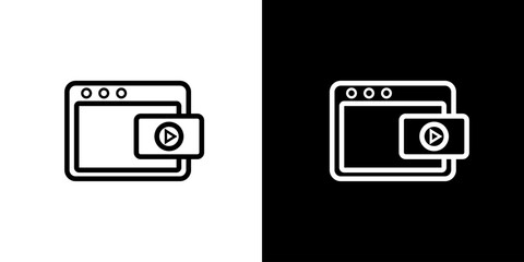 Online, marketing, internet, web, social, media, seo, email, online marketing Icon