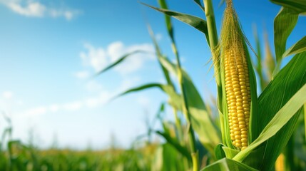 agriculture corn stock - obrazy, fototapety, plakaty