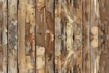 Weathered oak wood texture. Rustic and aged. Created with generative AI.