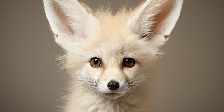 Cute fennec fox 
