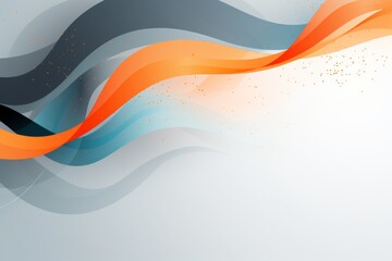 Abstract background awareness day with blue and orange and space for your text. 