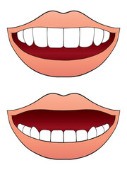 Fototapeta premium Upper and Lower Teeth Missing