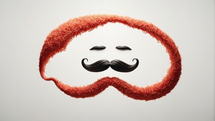mustache 3d