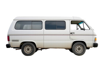 Versatile Minivan for Every Journey on Transparent Background, PNG
