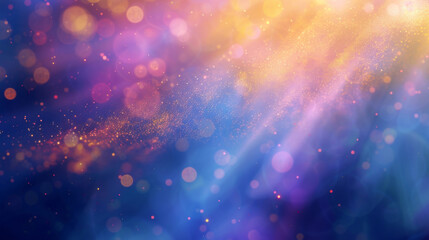 A mystical display of iridescence floating in the atmosphere reminiscent of a celestial dream.