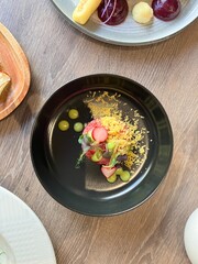 delicious food in the restaurant