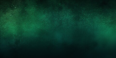 Deep emerald hue gradient textured backdrop with bright spot on dark noise pattern, large banner size.
