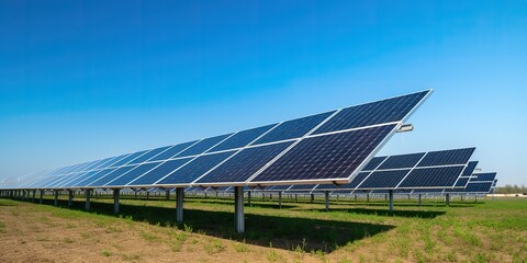 Solar sun electricity panel alternative power technology generator background