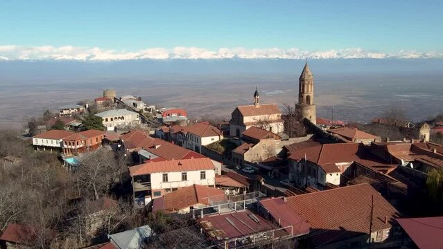 Signagi is a Georgian town in Georgia's easternmost region of Kakheti. Sighnaghi is known as a Love City.