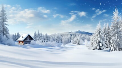 hot winter holiday background