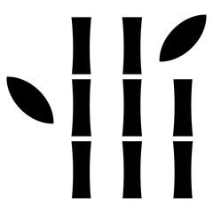 Bamboo Glyph Icon