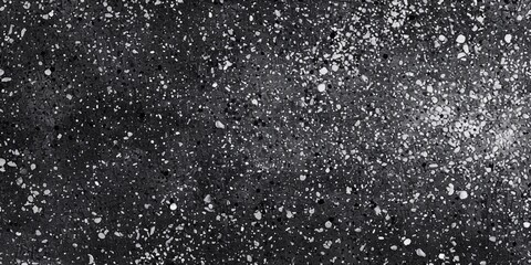 Rough grainy sand with transparent backdrop. Black and white grainy dotted texture design. Isolated graphic.