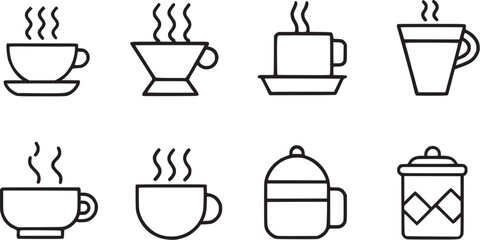 Coffee cup of tea icon.